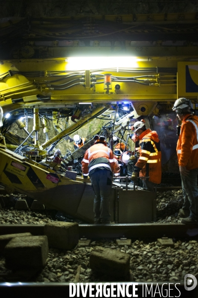 Travaux sur les lignes SNCF