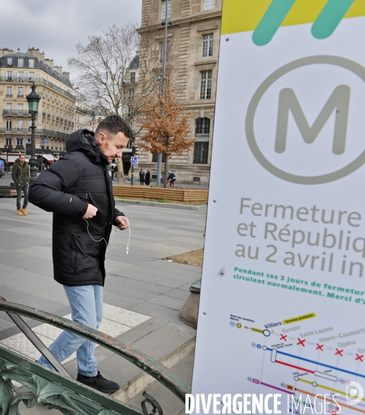 Conférence de presse unitaire pour le service public