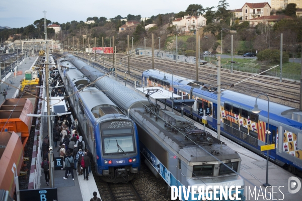 SNCF gare et réseau en région Paca