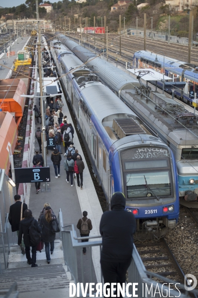 SNCF gare et réseau en région Paca