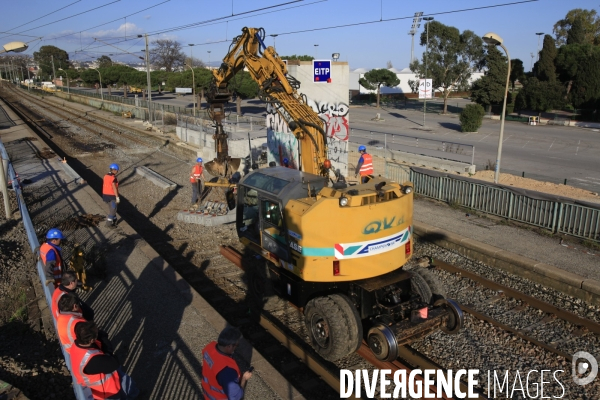 SNCF gare et réseau en région Paca