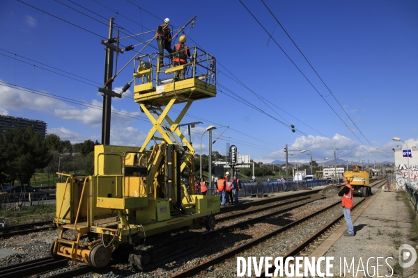 SNCF gare et réseau en région Paca