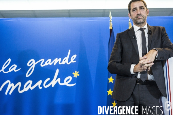 Christophe Castaner, la Grande Marche pour l Europe.