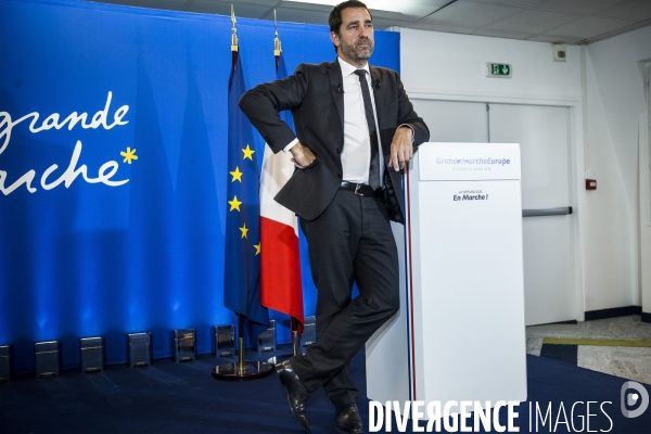 Christophe Castaner, la Grande Marche pour l Europe.