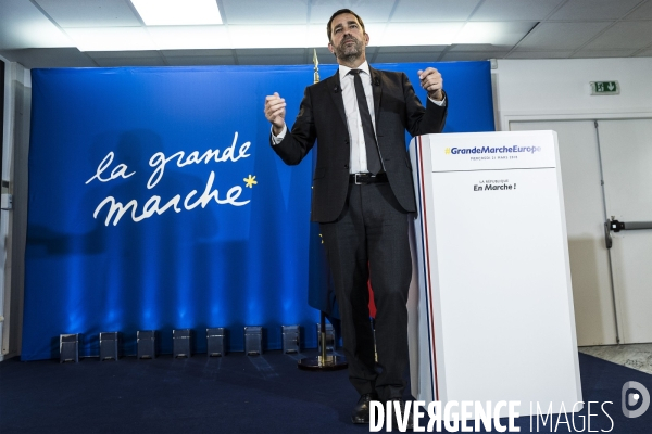 Christophe Castaner, la Grande Marche pour l Europe.