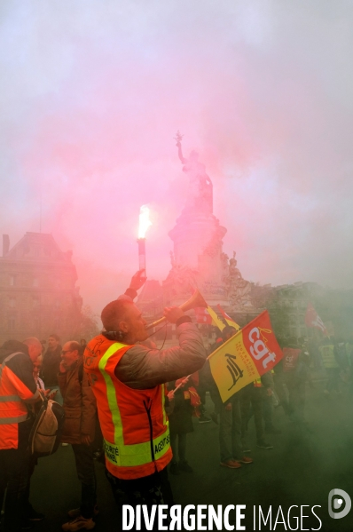 Manifestation nationale des cheminots du 22 Mars 2018