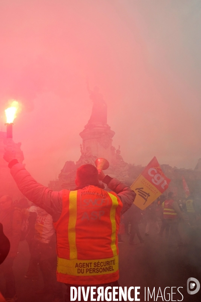 Manifestation nationale des cheminots du 22 Mars 2018