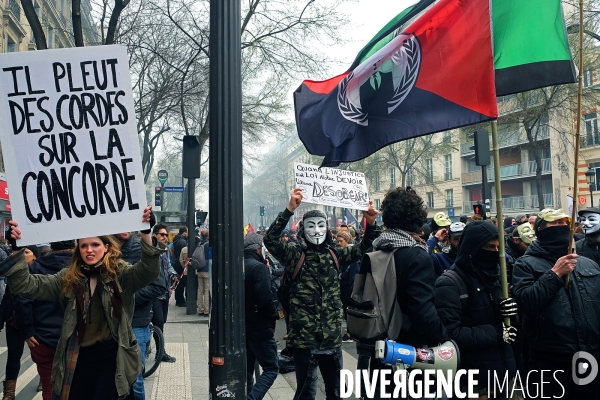 Manifestation nationale des cheminots