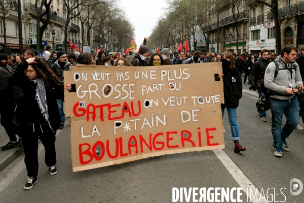 Manifestation nationale des cheminots du 22 Mars 2018