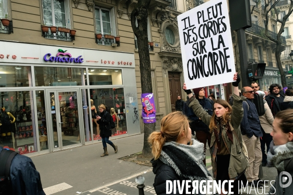 Manifestation nationale des cheminots du 22 Mars 2018