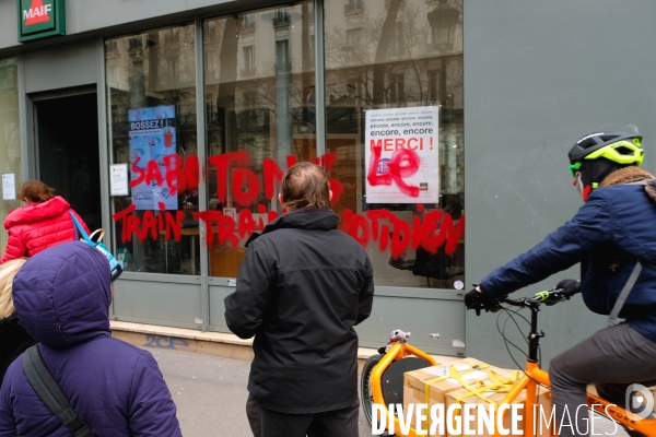 Manifestation nationale des cheminots du 22 Mars 2018