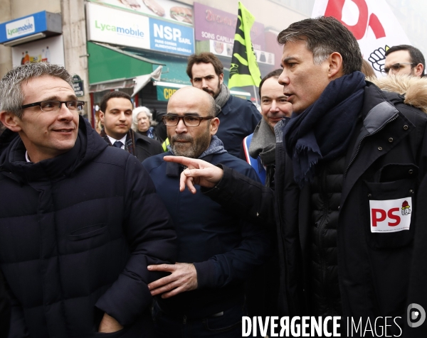 Grève du 22 mars : fonctionnaires et cheminots en marche contre Macron