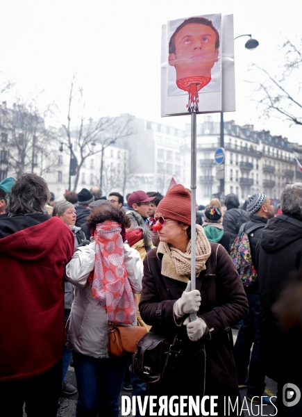 Manifestation nationale des cheminots