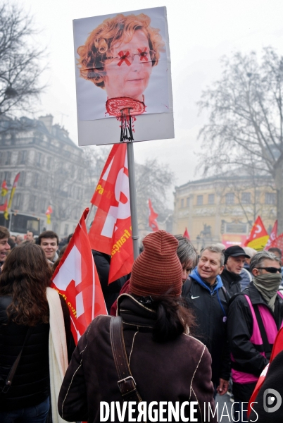 Manifestation nationale des cheminots