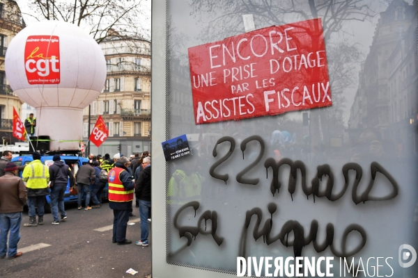 Manifestation nationale des cheminots