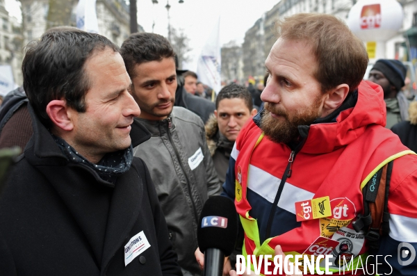 Manifestation nationale des cheminots