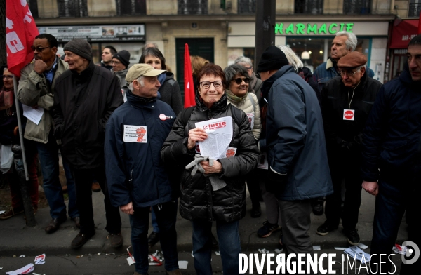 Manifestation nationale des cheminots