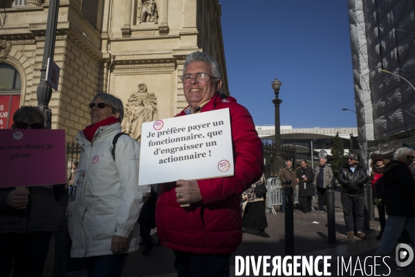 Service publique dans la rue