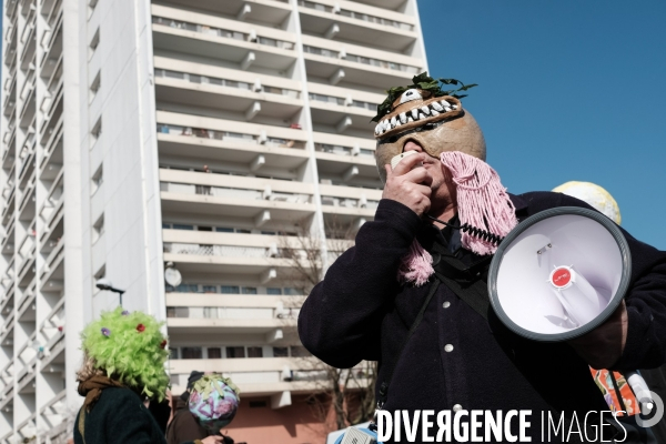 Le Carnaval Touf Ensemble contre les pesticides et les désherbants en ville # Acte 01