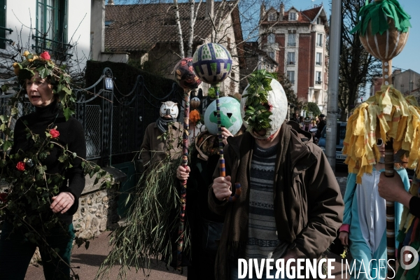 Le Carnaval Touf Ensemble contre les pesticides et les désherbants en ville # Acte 01