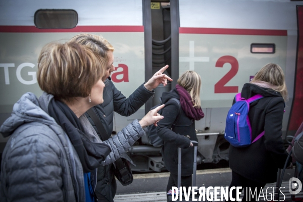 24 heures dans la vie d une contrôleuse TGV à la SNCF