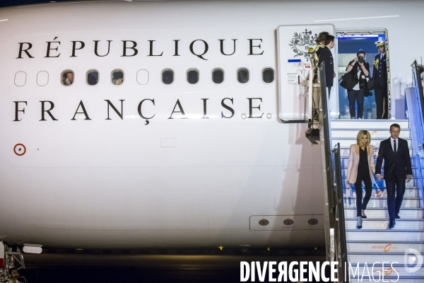 Emmanuel Macron en voyage d état en Inde