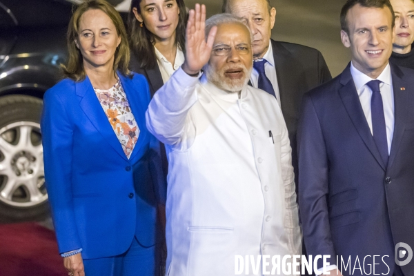 Emmanuel Macron en voyage d état en Inde