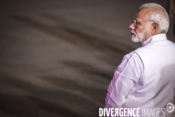 Emmanuel Macron en voyage d état en Inde