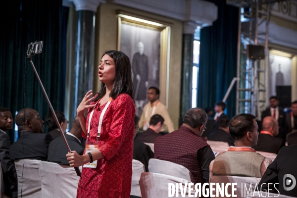 Emmanuel Macron en voyage d état en Inde