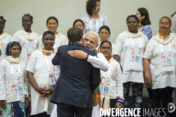 Emmanuel Macron en voyage d état en Inde