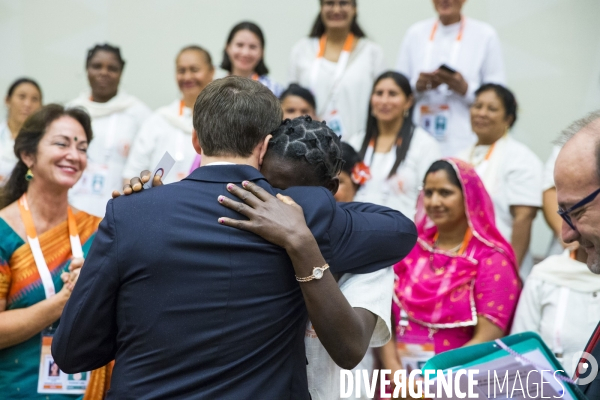 Emmanuel Macron en voyage d état en Inde