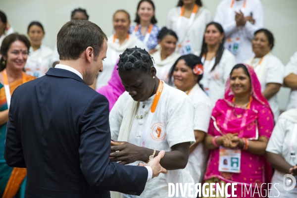 Emmanuel Macron en voyage d état en Inde