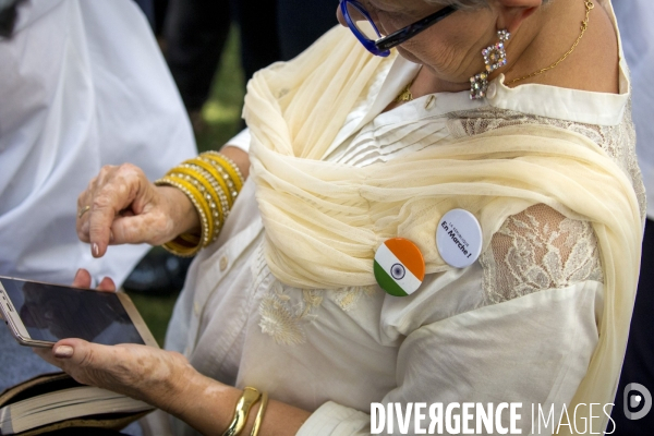 Emmanuel Macron en voyage d état en Inde