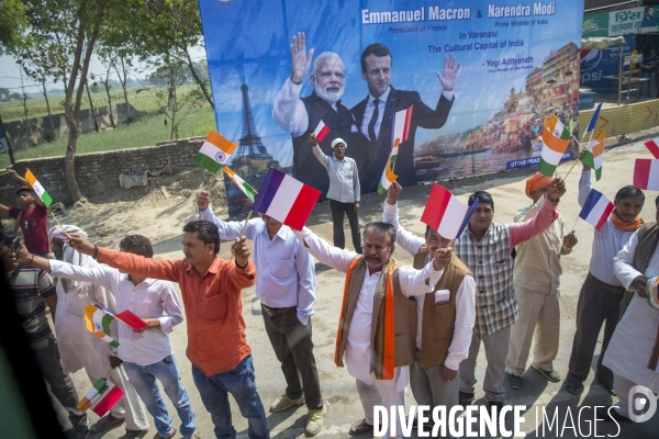Emmanuel Macron en voyage d état en Inde