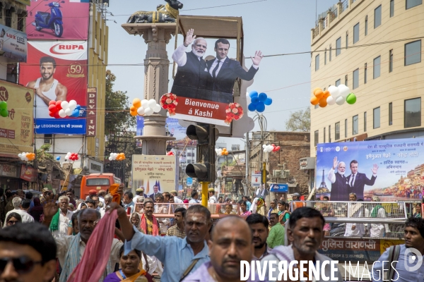 Emmanuel Macron en voyage d état en Inde