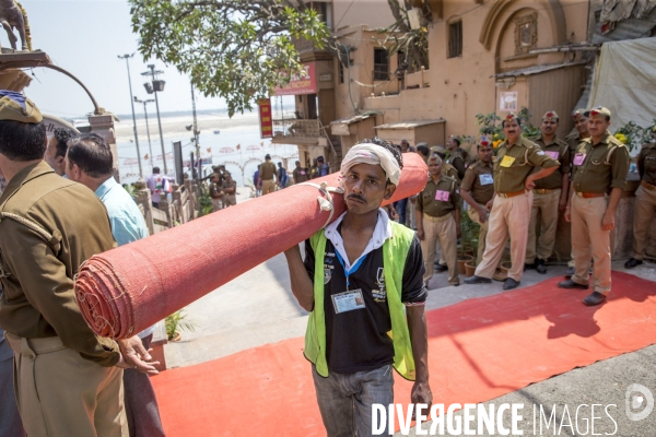 Emmanuel Macron en voyage d état en Inde