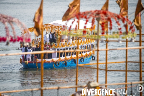 Emmanuel Macron en voyage d état en Inde