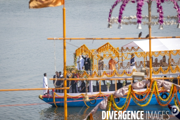 Emmanuel Macron en voyage d état en Inde