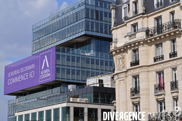 Construction de nouveaux bureaux par altarea cogedim