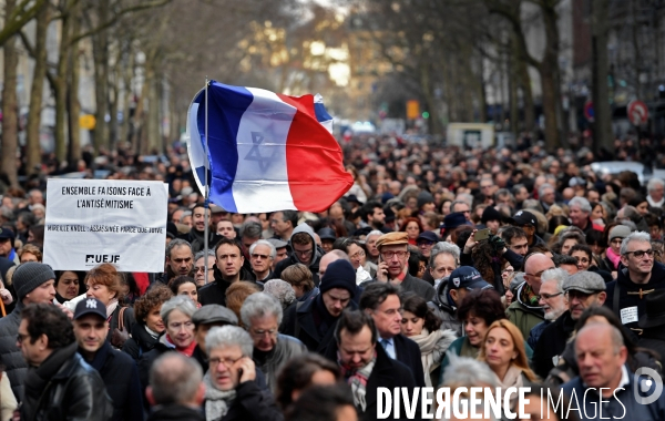 Marche blanche pour Mireille Knoll