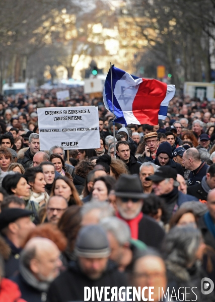 Marche blanche pour Mireille Knoll