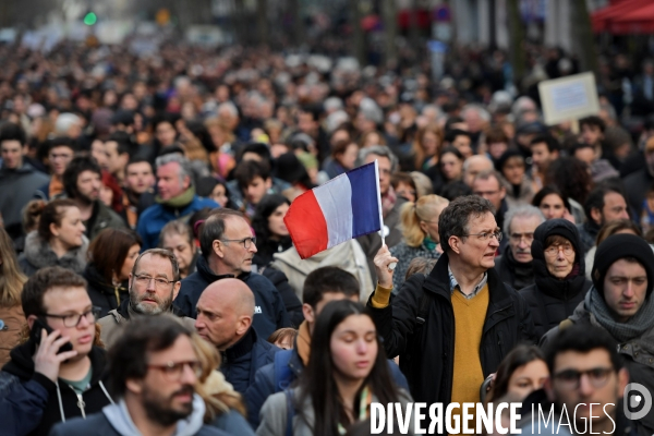 Marche blanche pour Mireille Knoll