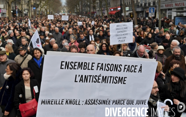 Marche blanche pour Mireille Knoll