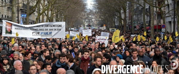 Marche blanche pour Mireille Knoll