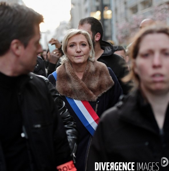 Marche blanche pour Mireille Knoll