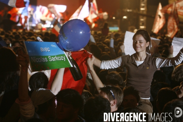 Nicolas sarkozy vainqueur de l election presidentielle 2007