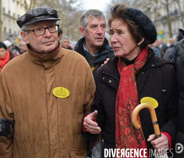 Marche blanche pour Mireille Knoll