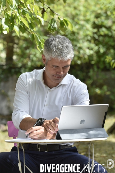 Laurent WAUQUIEZ - président du parti Les Républicains - Président de la Région Auvergne Rhône-Alpes