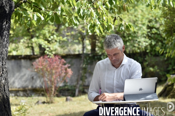 Laurent WAUQUIEZ - président du parti Les Républicains - Président de la Région Auvergne Rhône-Alpes