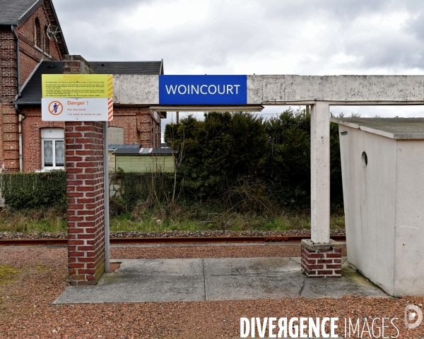 La gare de Woincourt